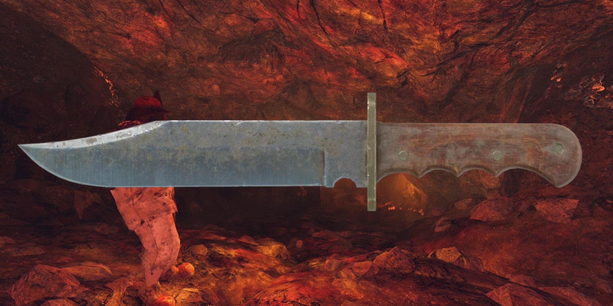 Bowie Knife Melee Weapon In Fallout 76