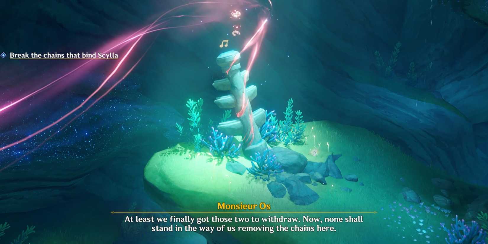 break scylla chains in genshin impact