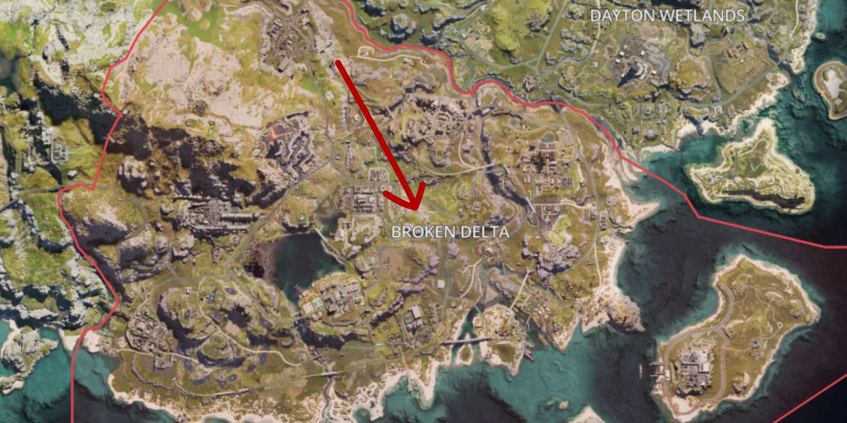 Broken Delta region in Once Human