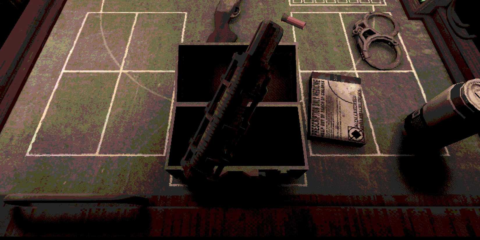 finding the adrenaline item in Buckshot Roulette