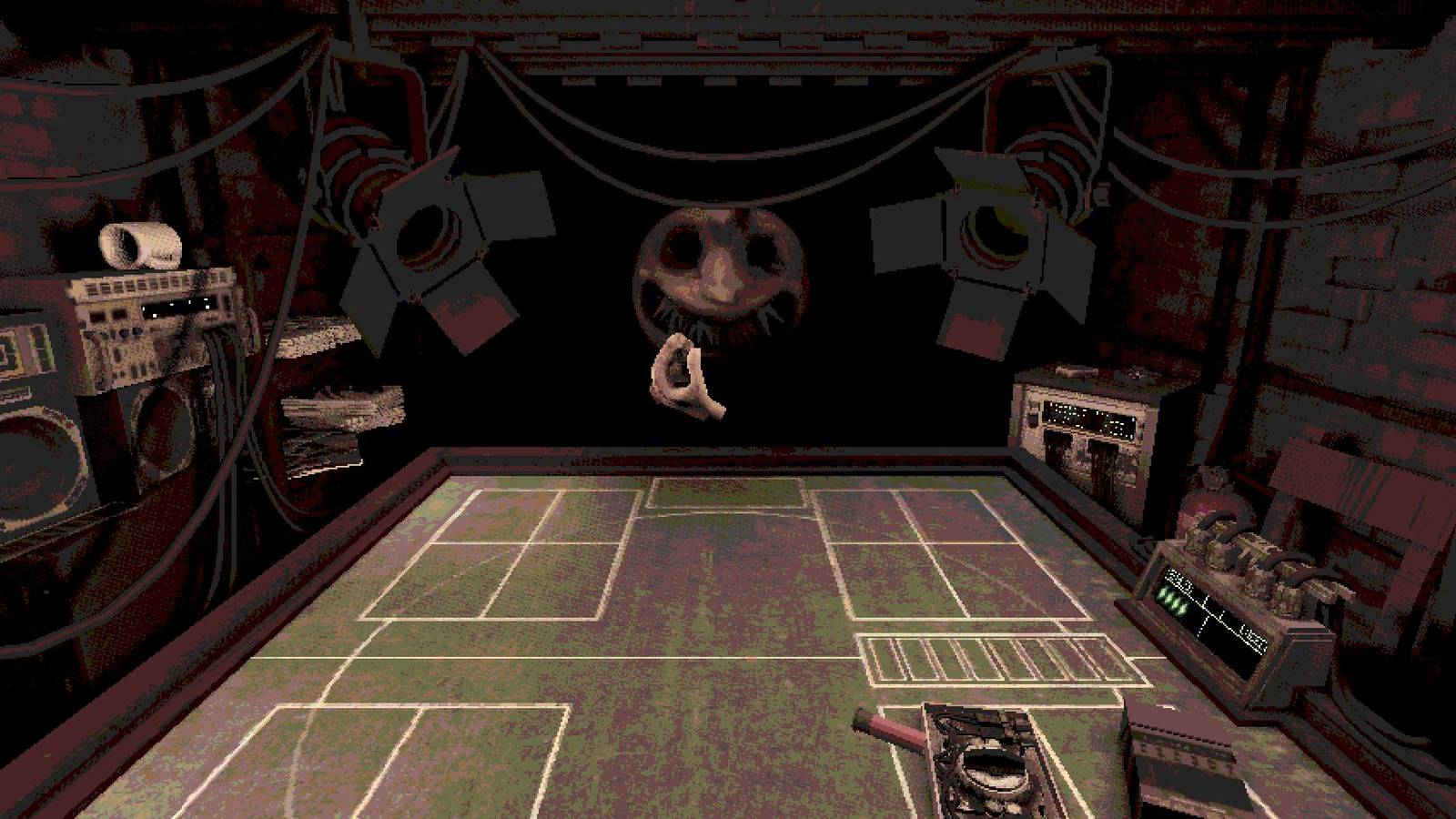 A screenshot from the game Buckshot Roulette