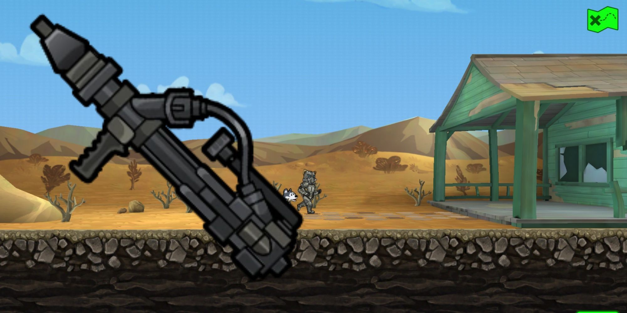 Burnmaster Weapon In Fallout Shelter