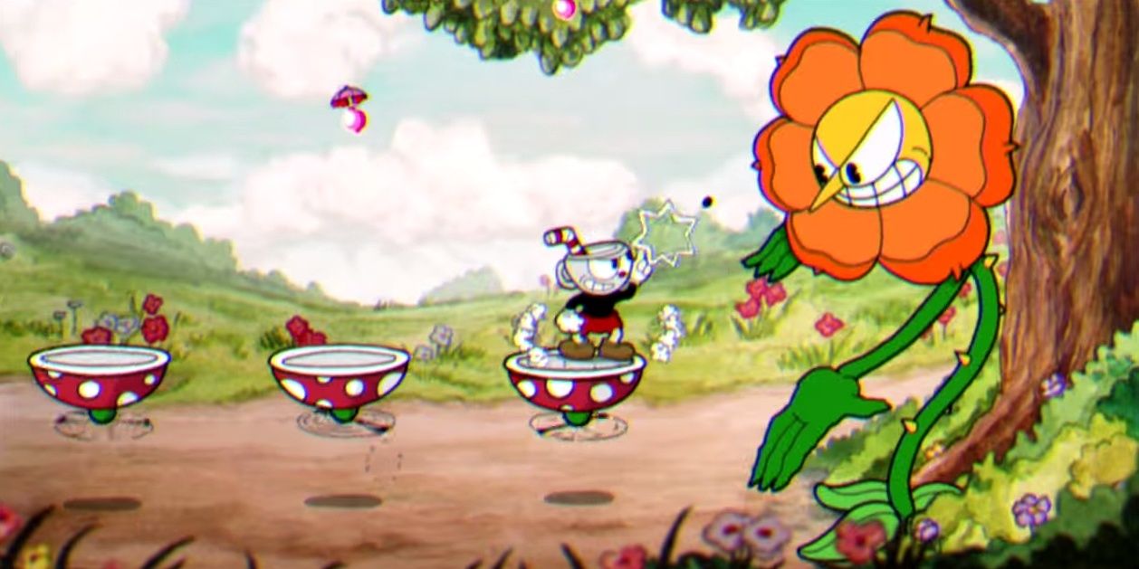 Cagney Carnation in Cuphead