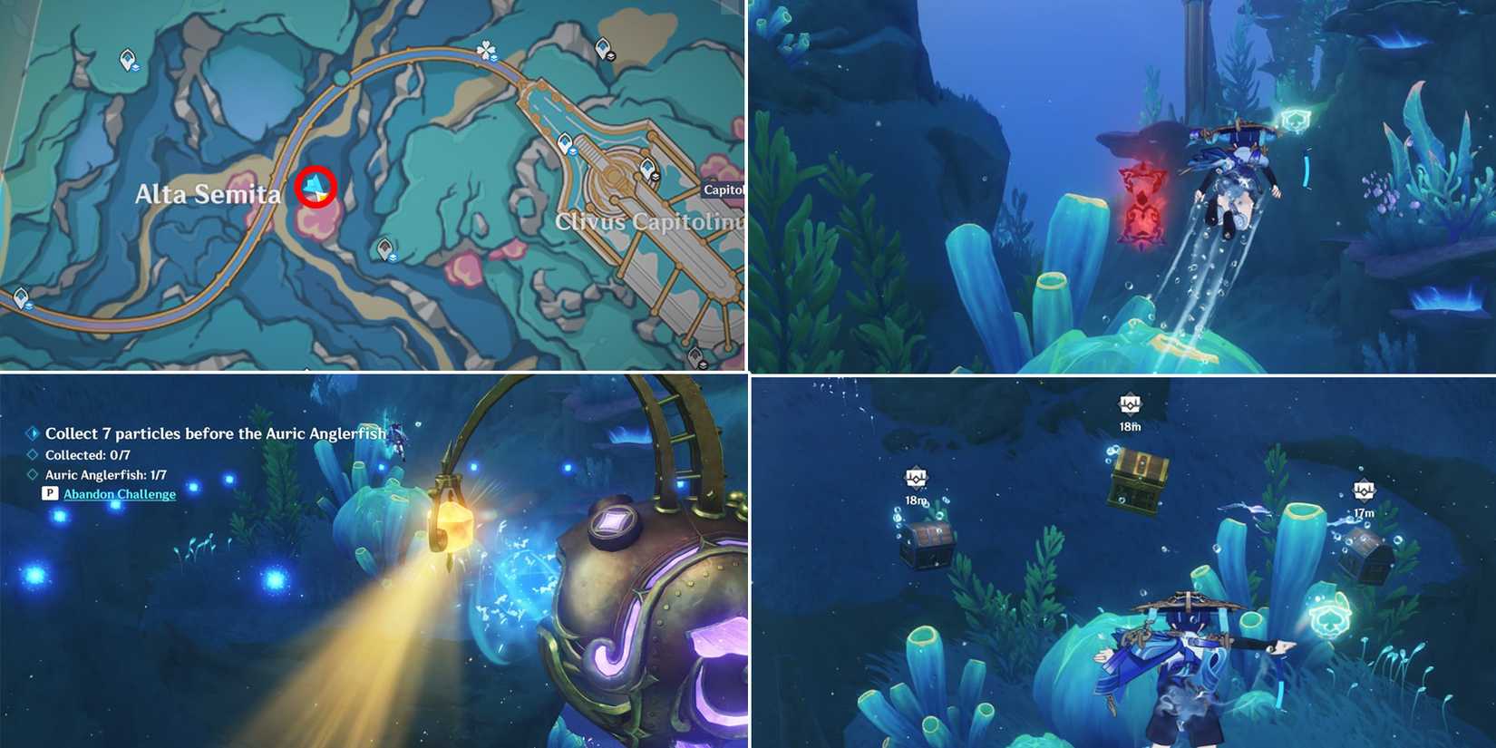 capitolium chest location 13-14-15 in genshin impact