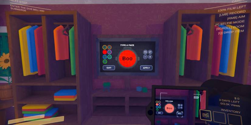 Face in Content Warning