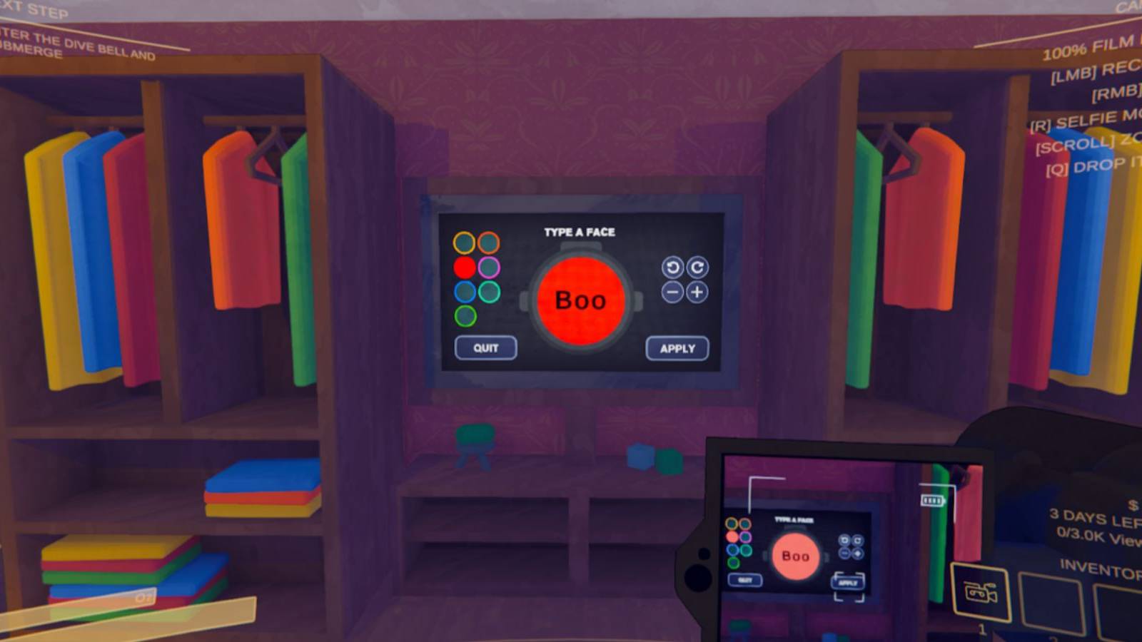 Face in Content Warning