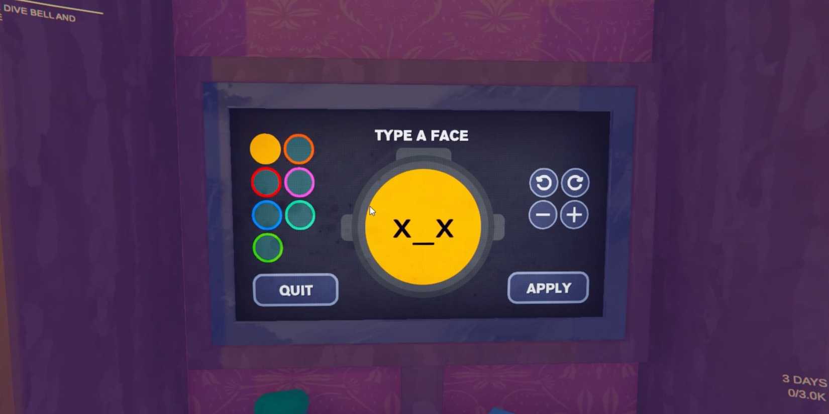 Face in Content Warning