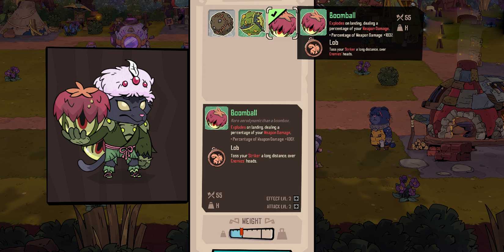 change weapon in rotwood