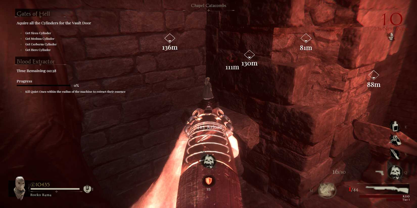 Chapel Catacombs Doll Sker Ritual