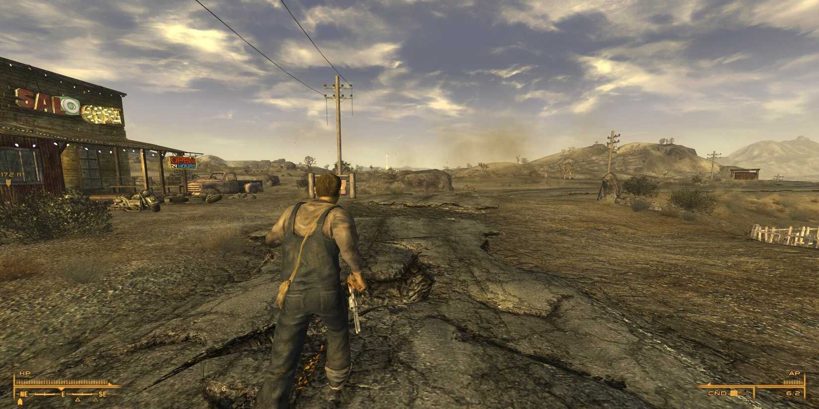 Character Running Fallout New Vegas