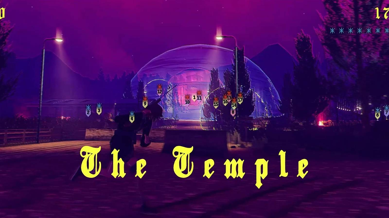 The protagonsit of Children of the Sun running, the words 