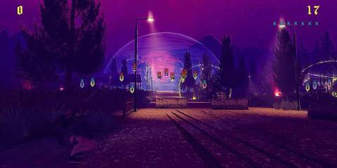 The Temple level from Children of the Sun showing many enemies tagged