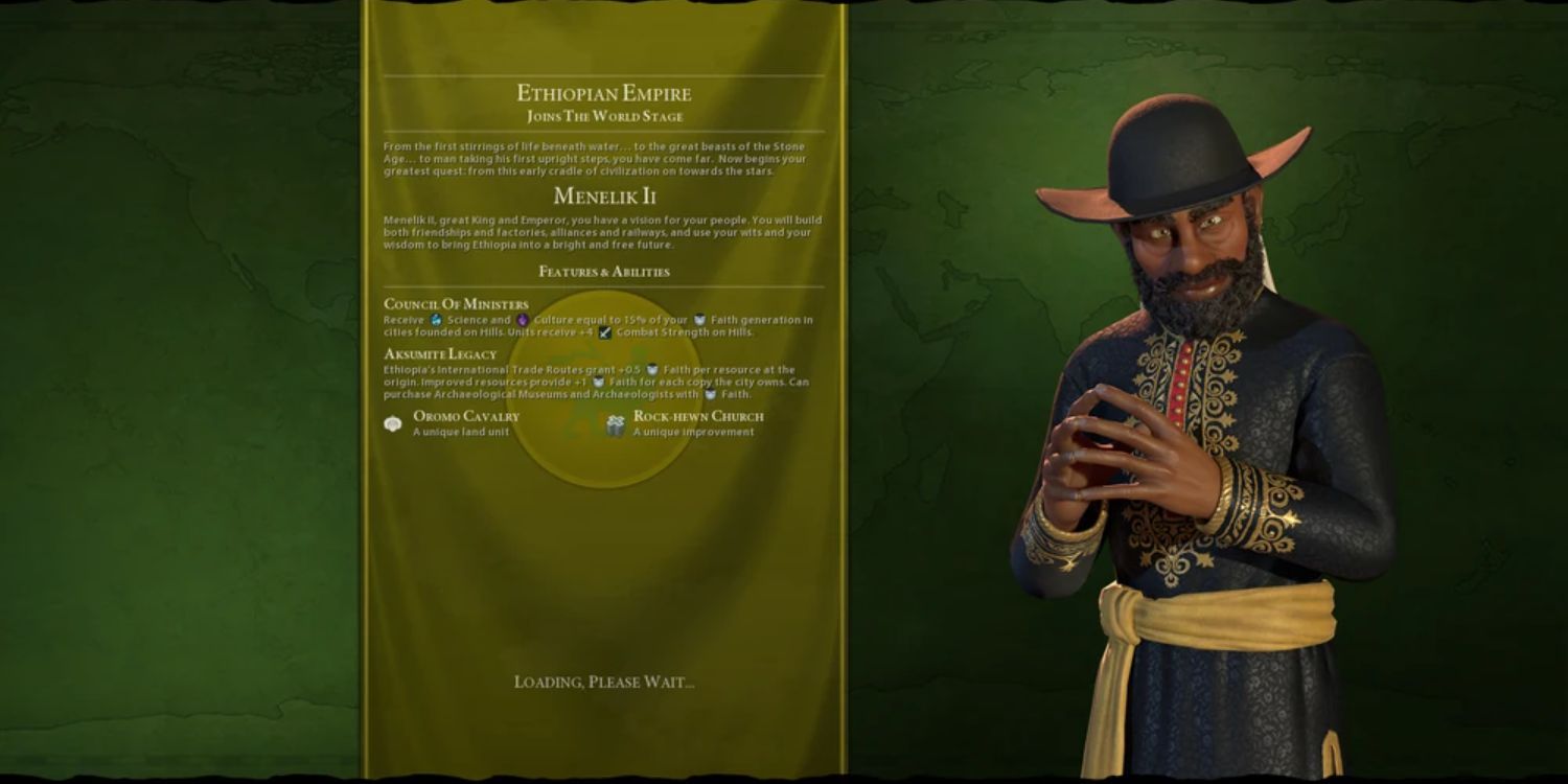 Image of Civilization 6: Menelik II