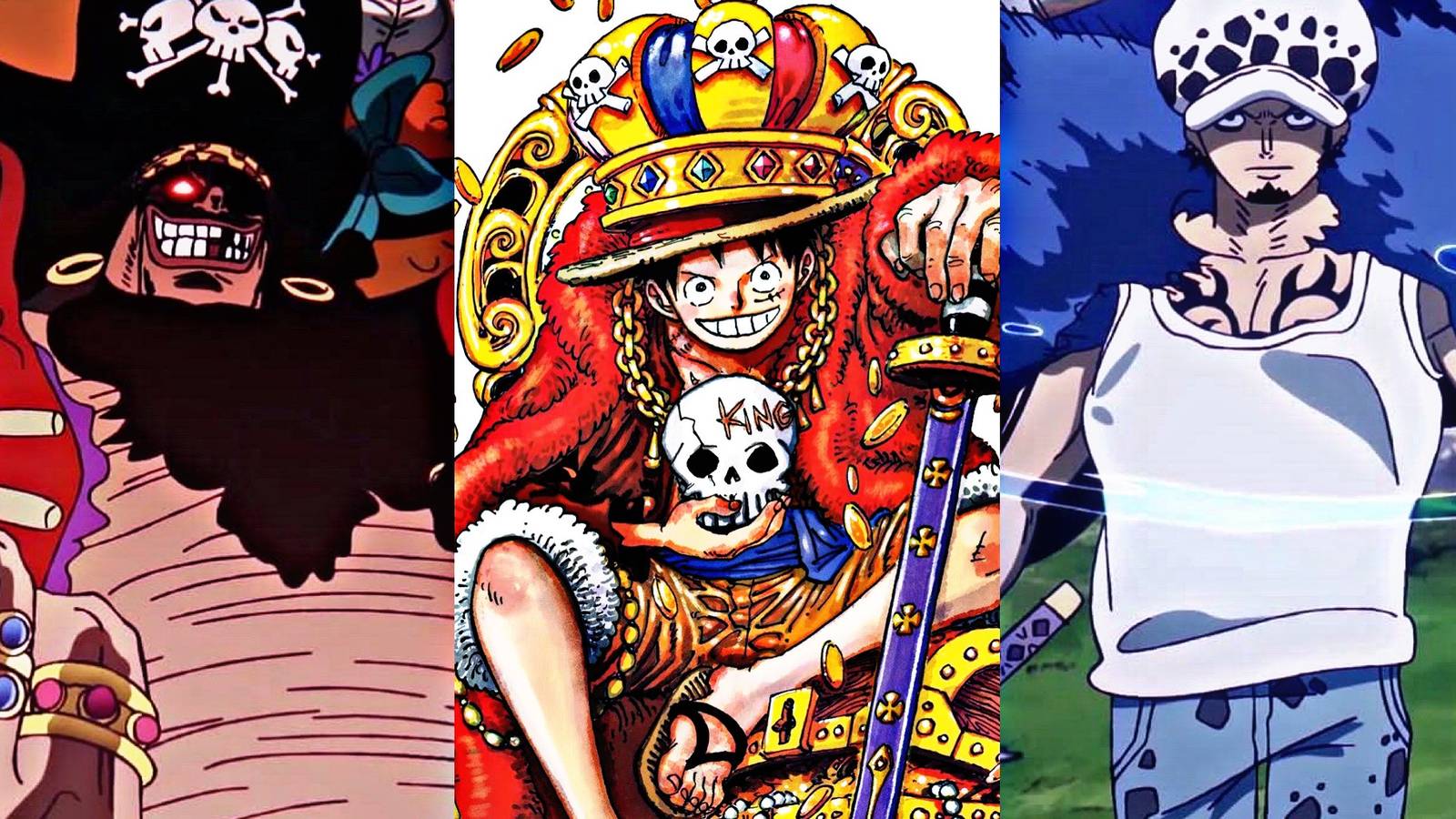 collapse of yonko system law blackbeard luffy one piece