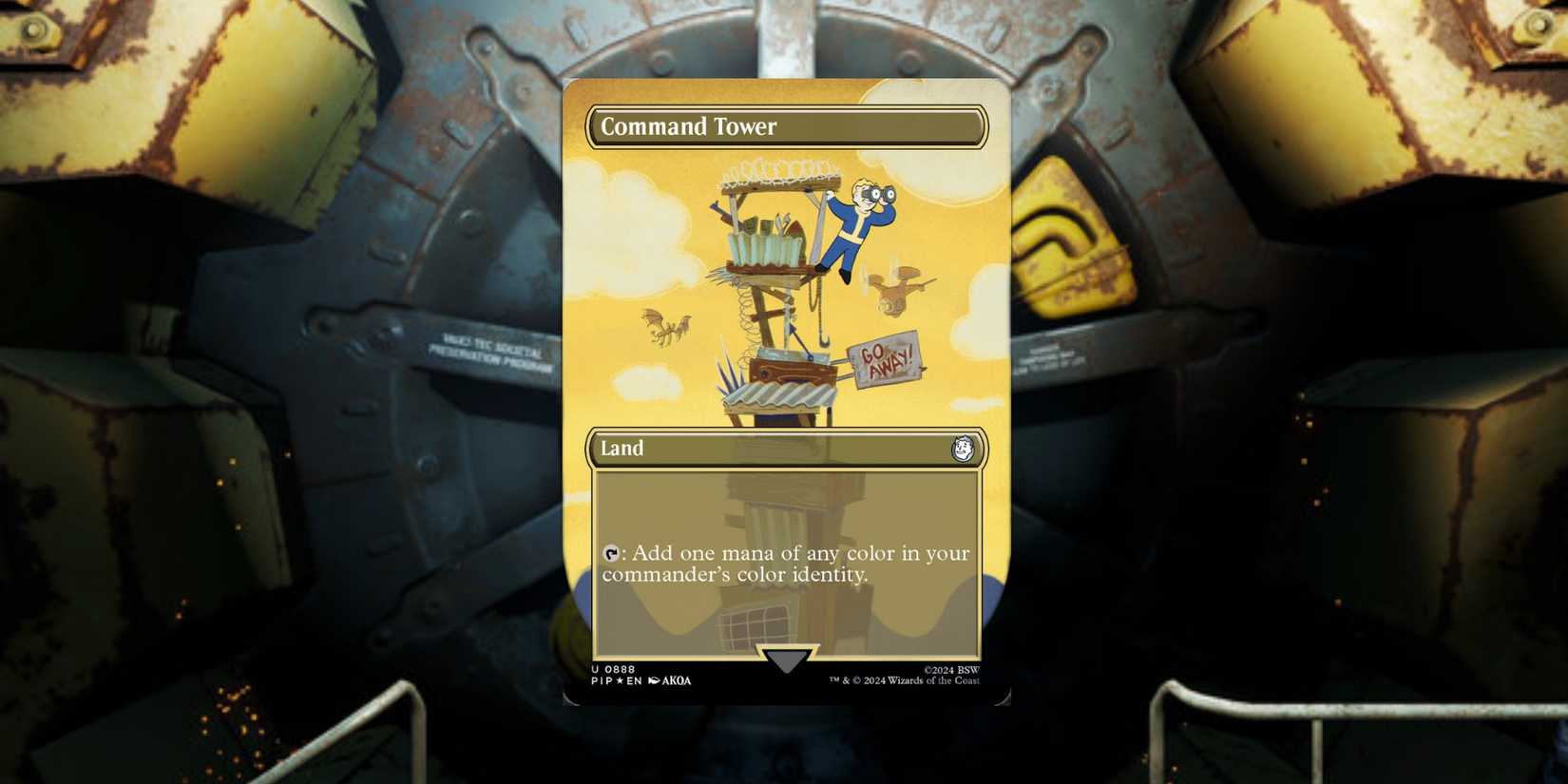 Command Tower Fallout MTG