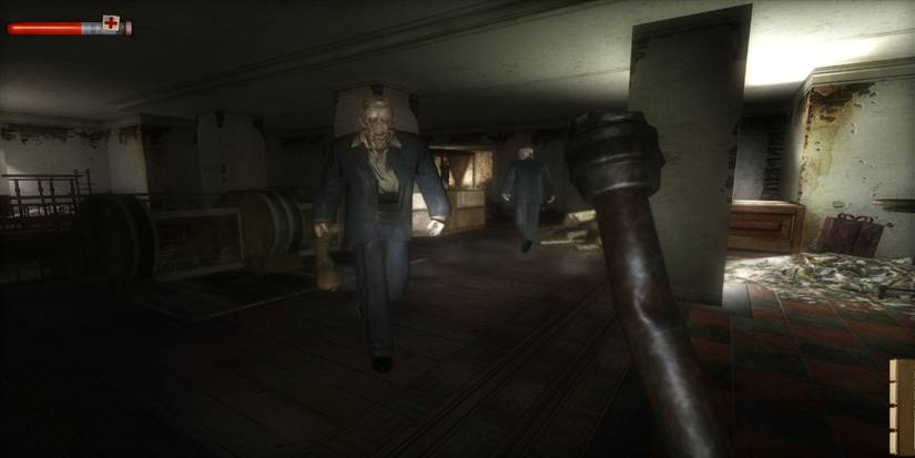 A masked assailant in Condemned: Criminal Origins