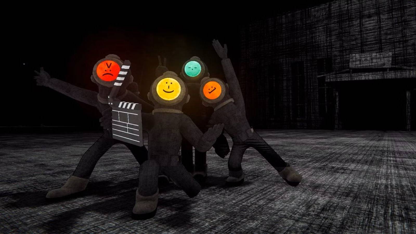 Content Warning Group Pose