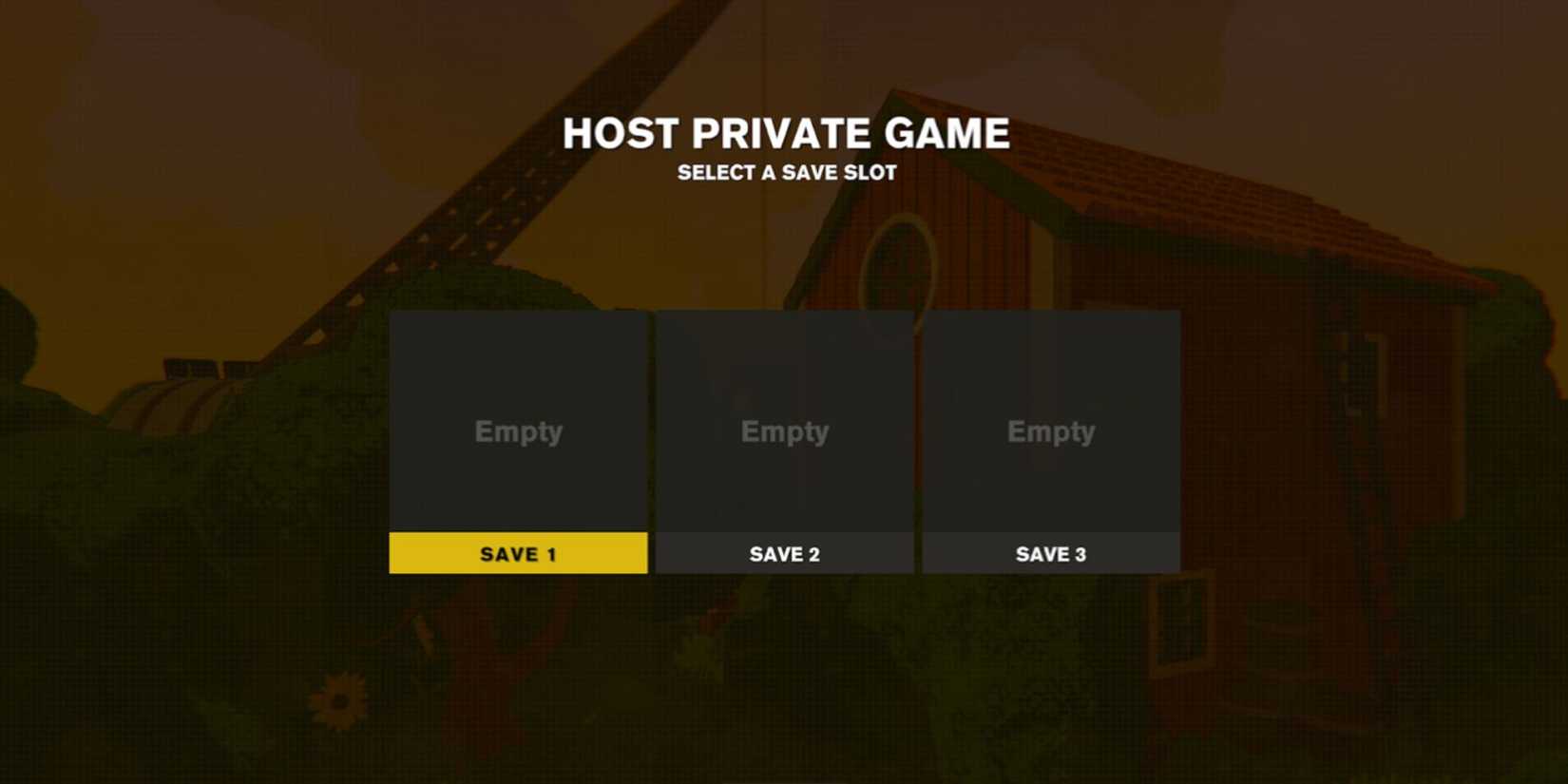 Content Warning: private game