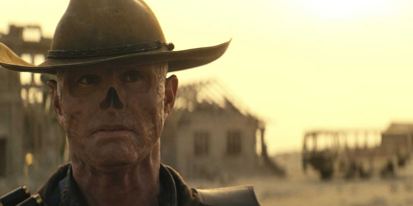 Cooper as a ghoul in Amazon’s Fallout Show