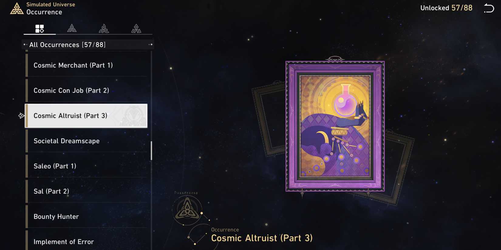 cosmic altruist part 3 simulated universe event occurrence honkai star rail-1