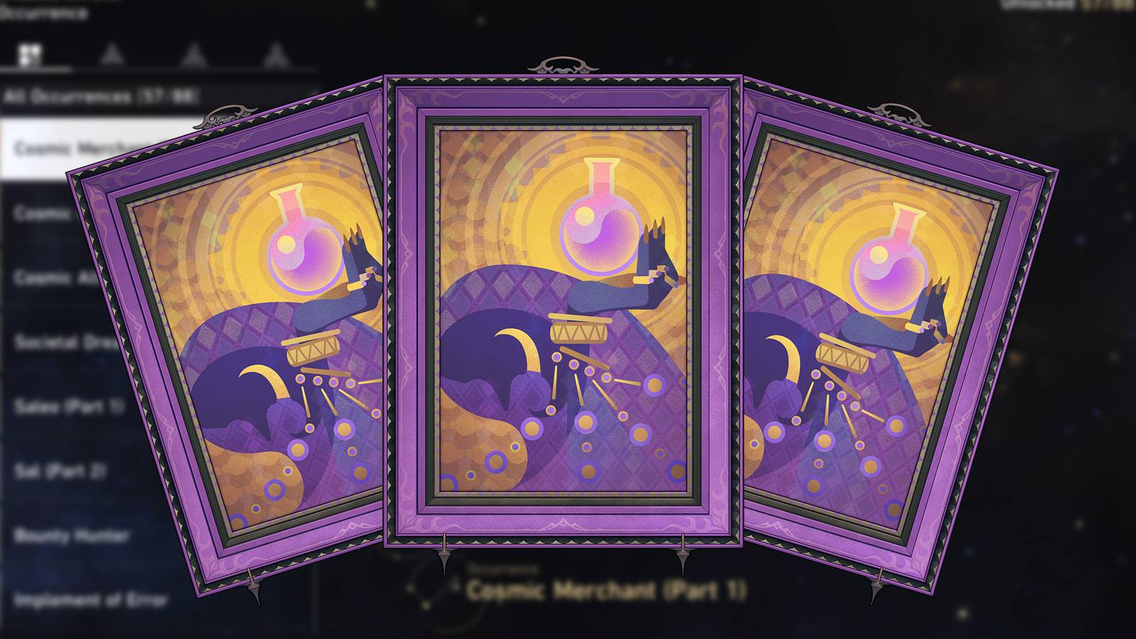 cosmic merchant con job altruist part 1 2 3 simulated universe occurrence honkai star rail