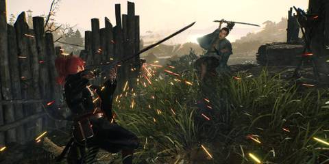 Countering an enemy in Rise of the Ronin