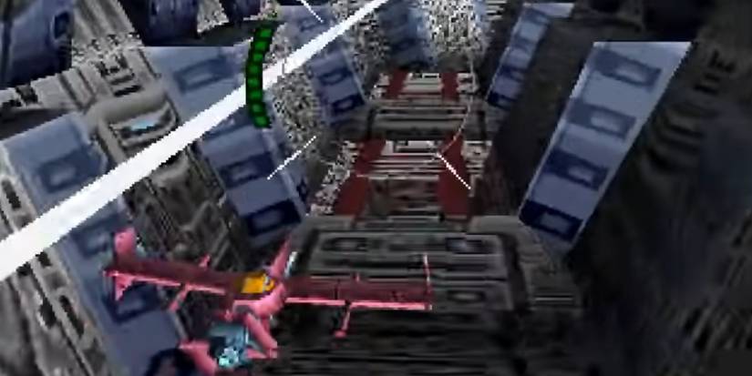 Swordfish II Flying Through Stage