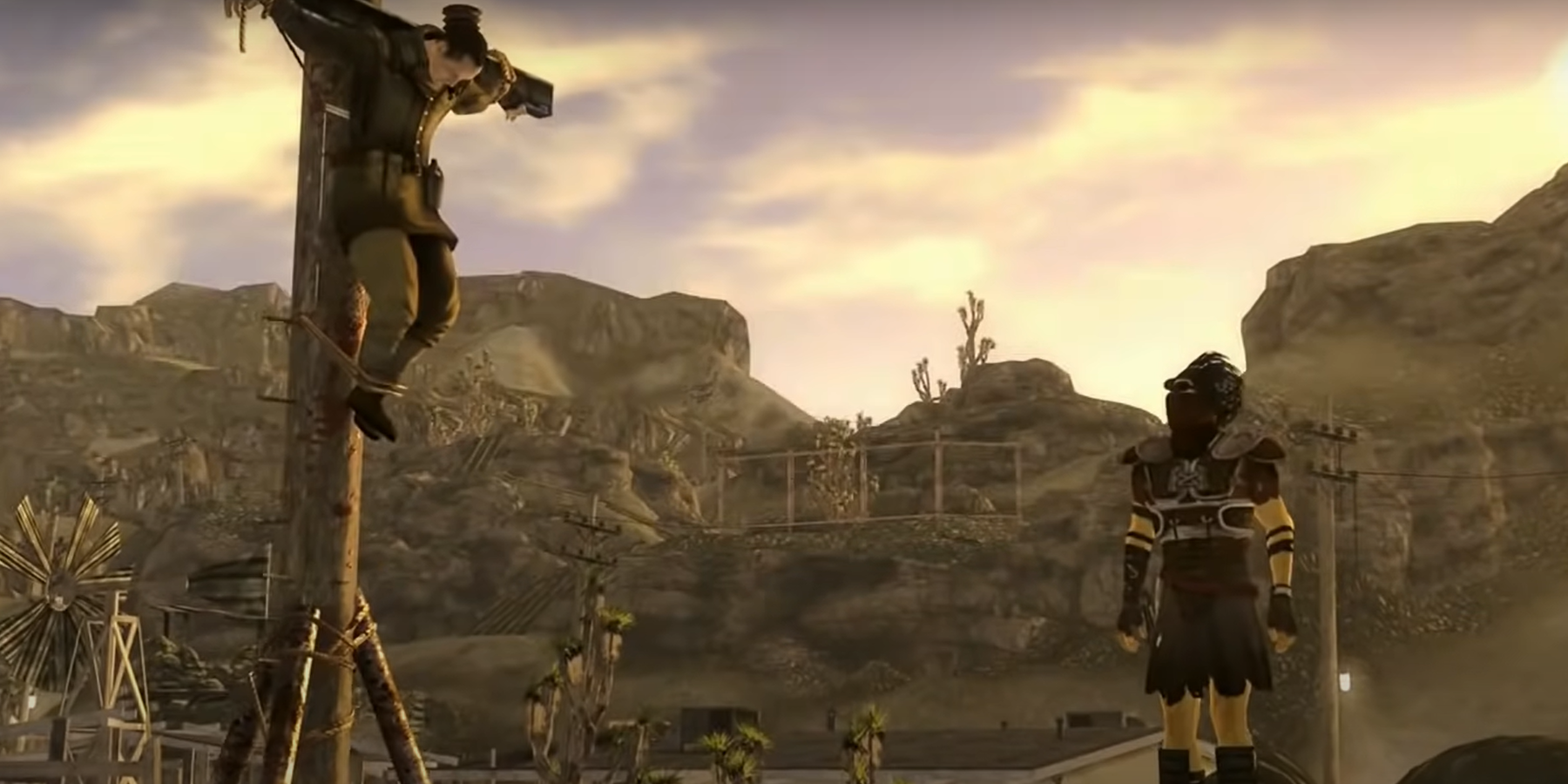 Crucifixion in Fallout New Vegas