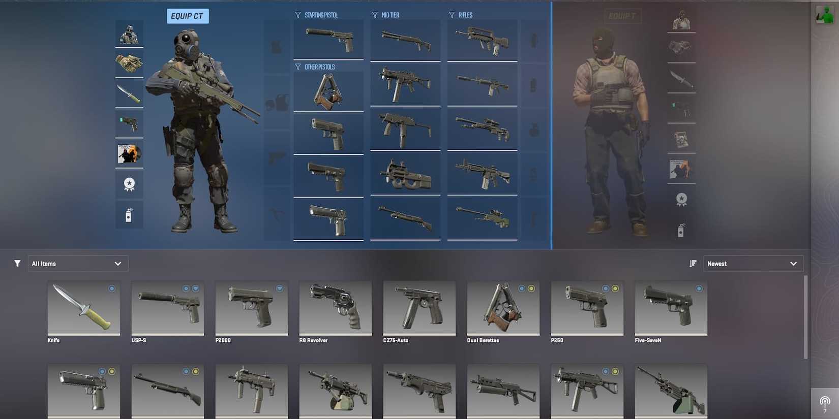 Best Counter-Strike 2 Loadouts for Competitive Play