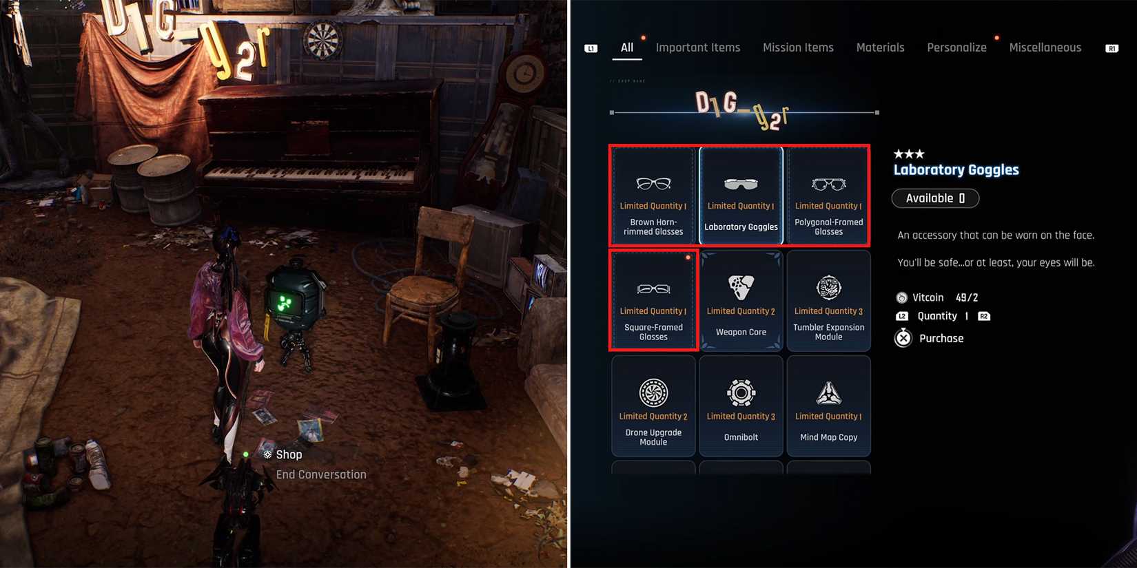 d1g-g2r accessory in stellar blade