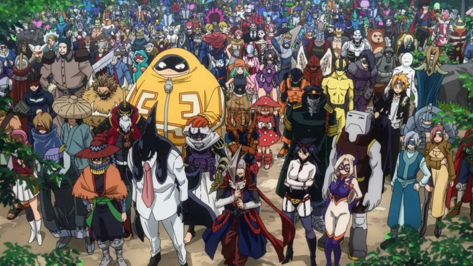 My Hero Academia: The Paranormal Liberation War heroes assembled