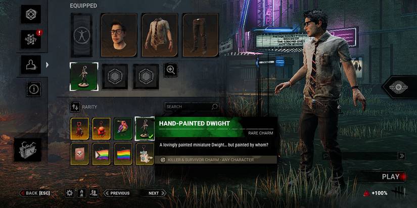 Dead By Daylight Dwight Charm