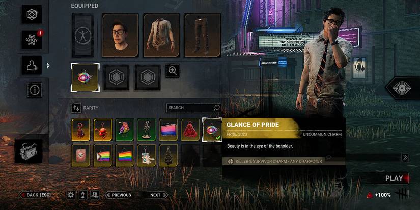 Dead By Daylight Glance Pride