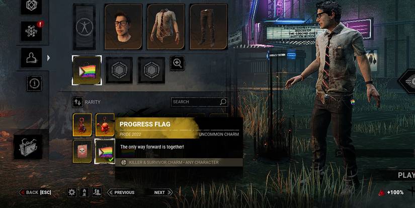 Dead By Daylight Progress Flag