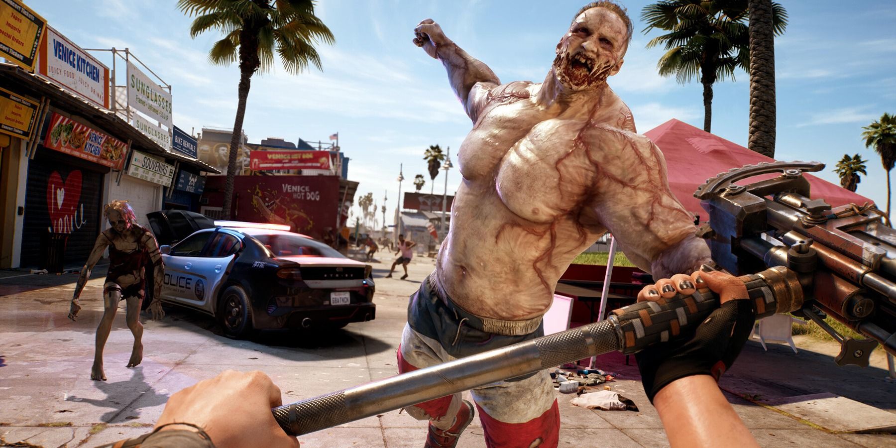 dead island 2 hammer and big zombie