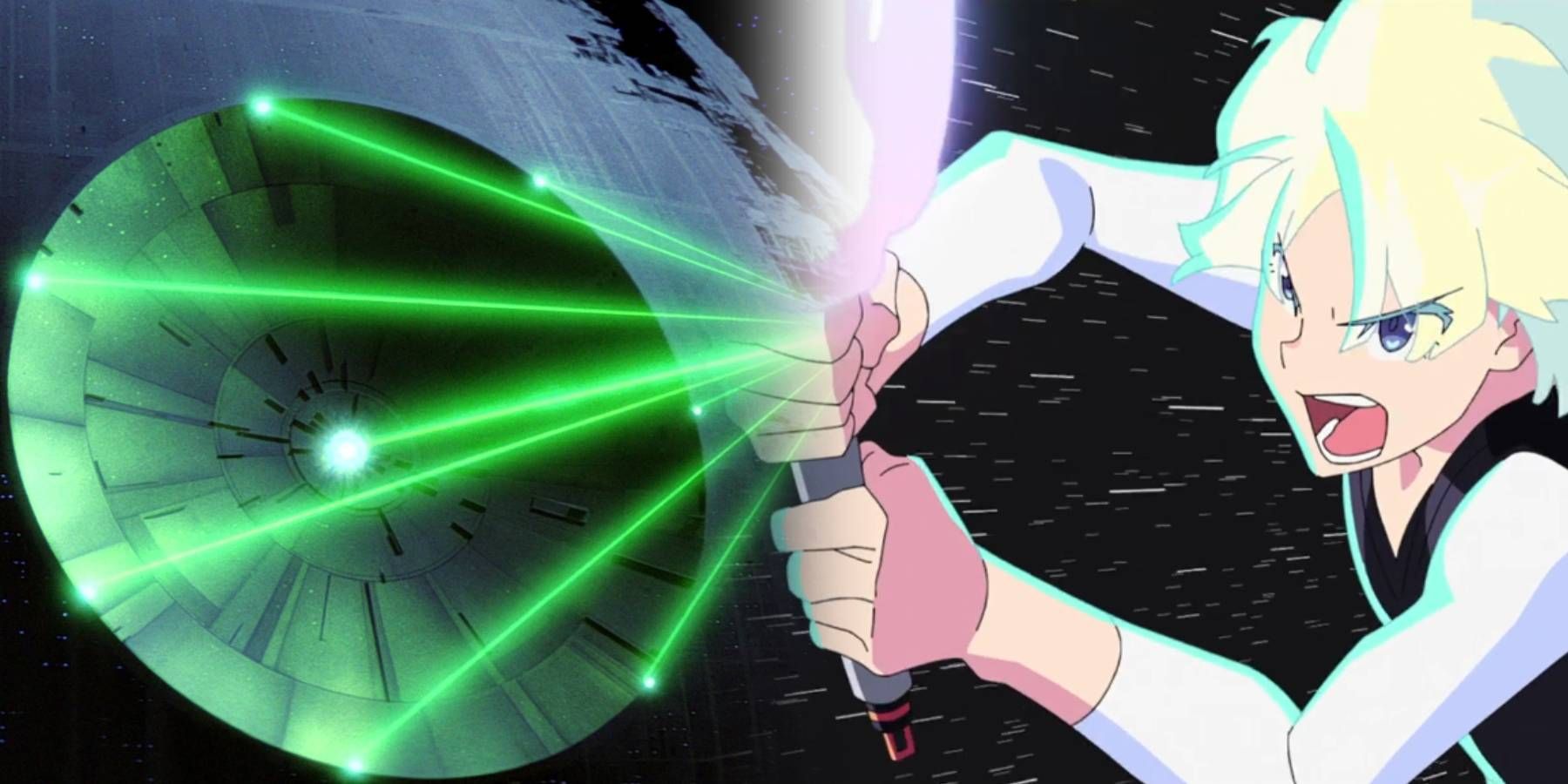 Мог ли лазер Звезды Смерти быть заблокирован гигантским световым мечом?