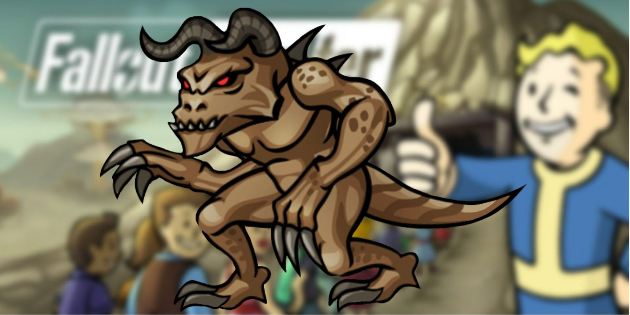 deathclaw in fallout shelter