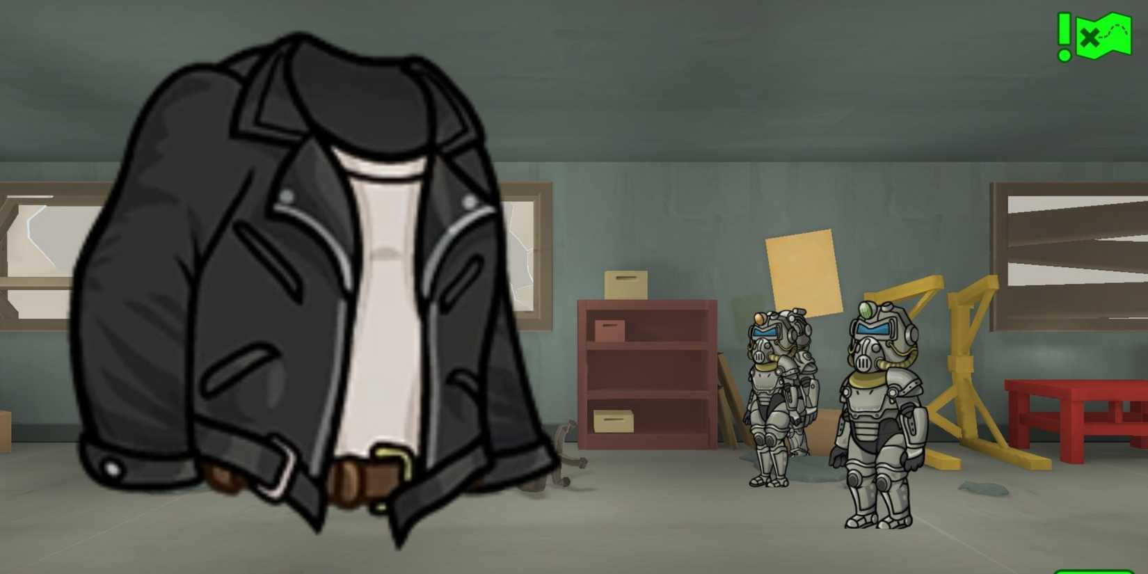 Deaths Jacket For Questing In Fallout Shelter