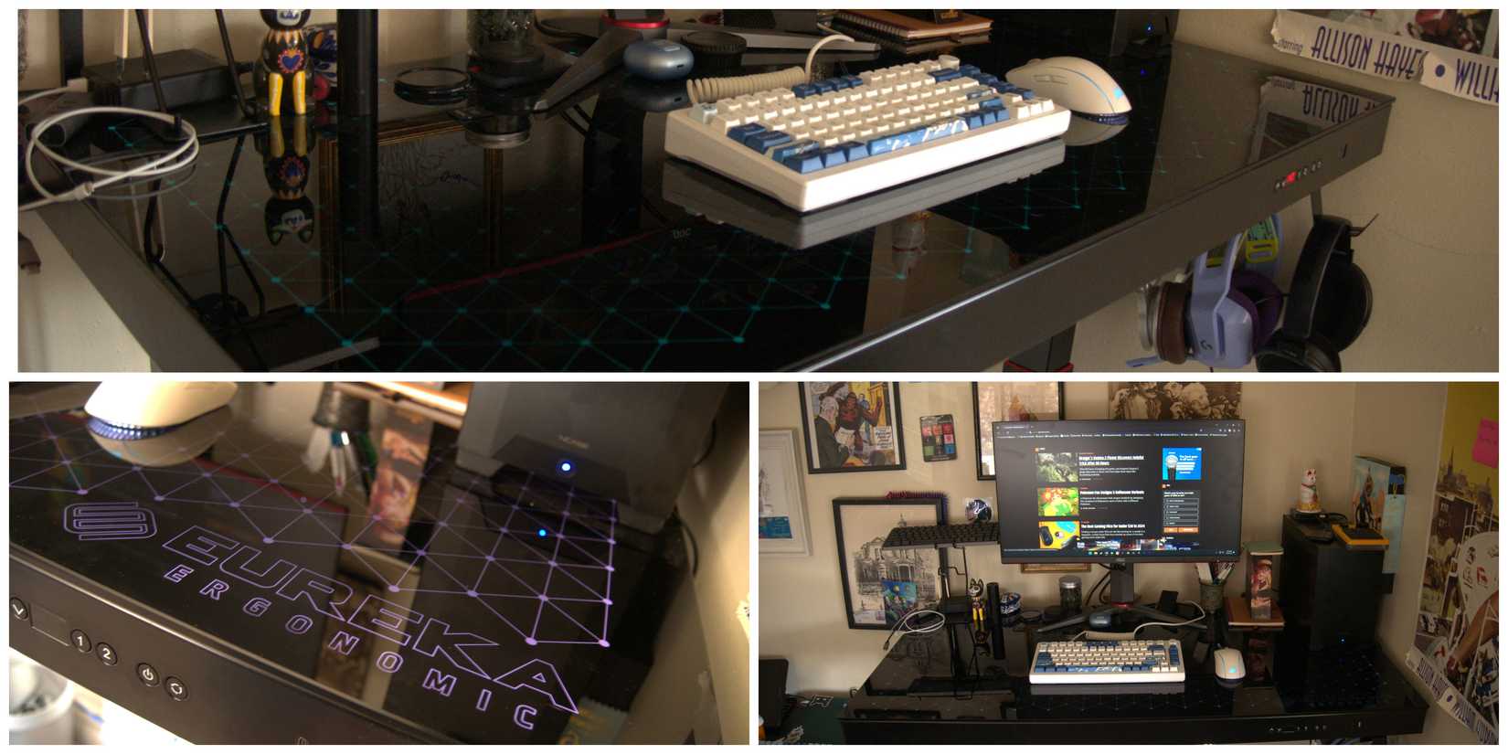 Design elments of the Eureka Ergonomic GTG-G47 Desk