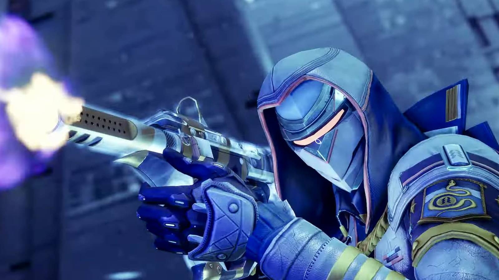 Hunter using the Brave Recluse in Destiny 2