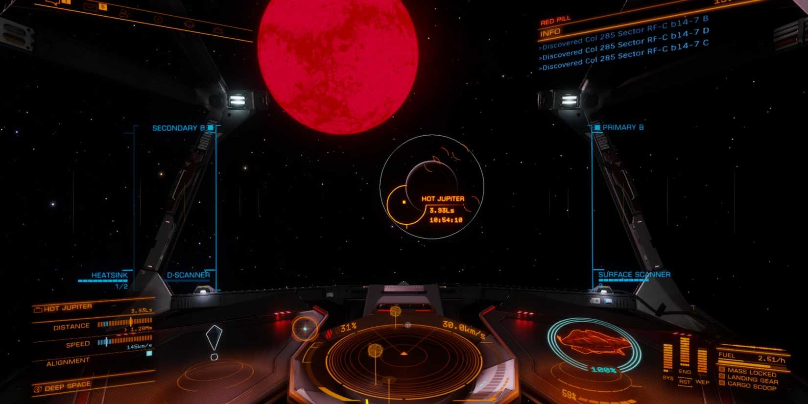 Destroy And Loot Ships At Hot Jupiter In Elite Dangerous