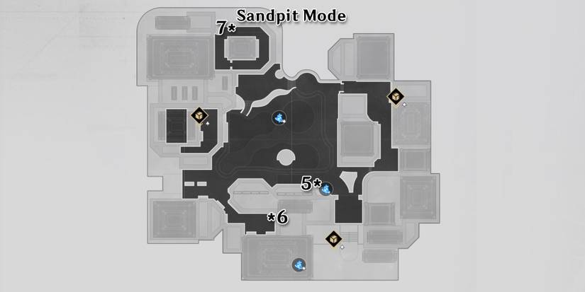 Dewlight Pavilion origami bird location honkai star rail hsr sandpit