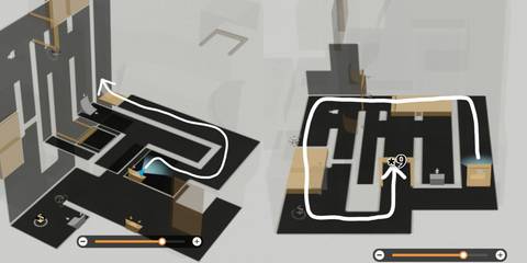 Dewlight Pavilion origami bird location honkai star rail hsr3d room 9-3