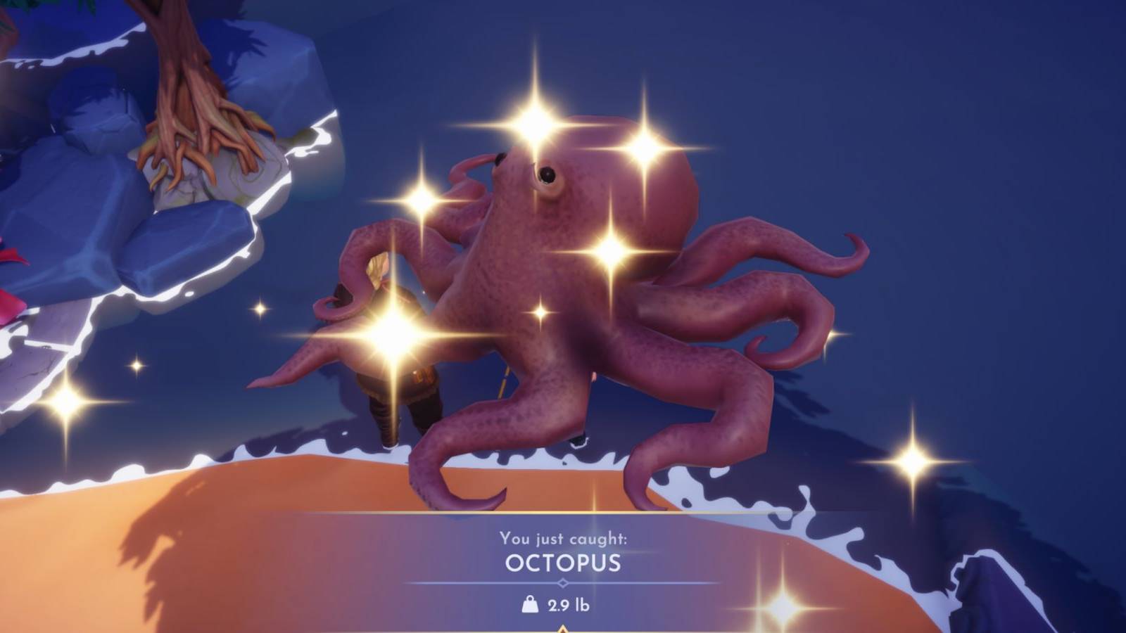 disney dreamlight valley octopus