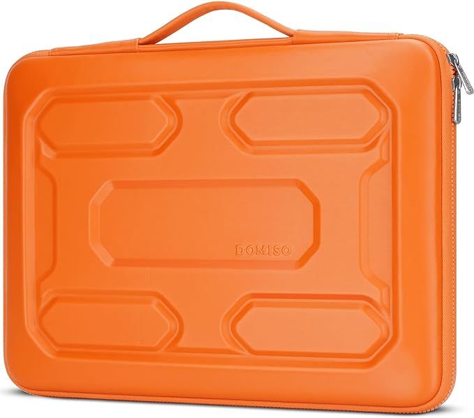 DOMISO Laptop Sleeve with Handle - orange