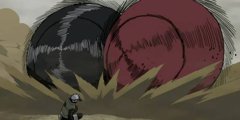 Double Human Boulder Naruto