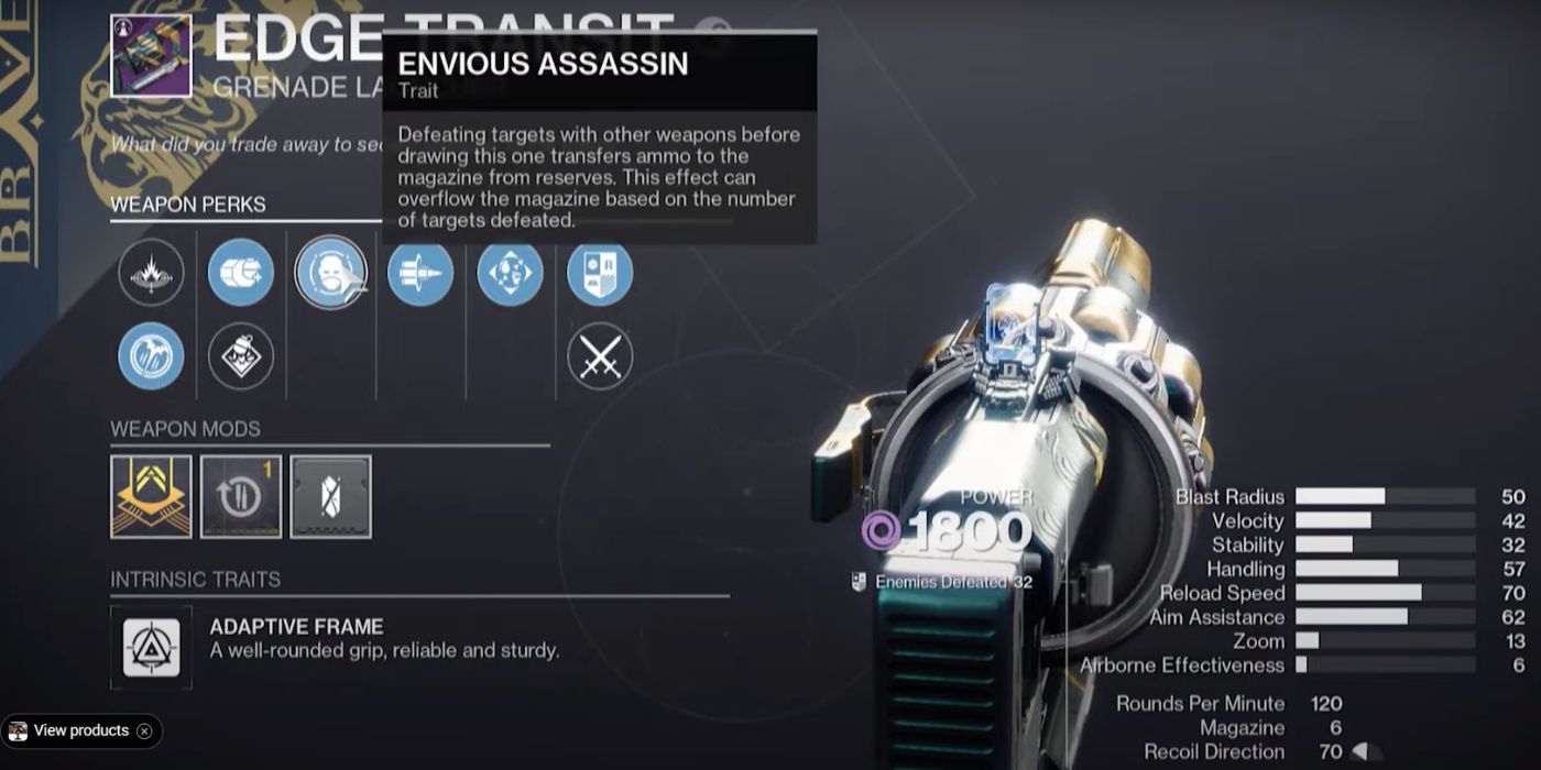 edge transit inspect screen in destiny 2