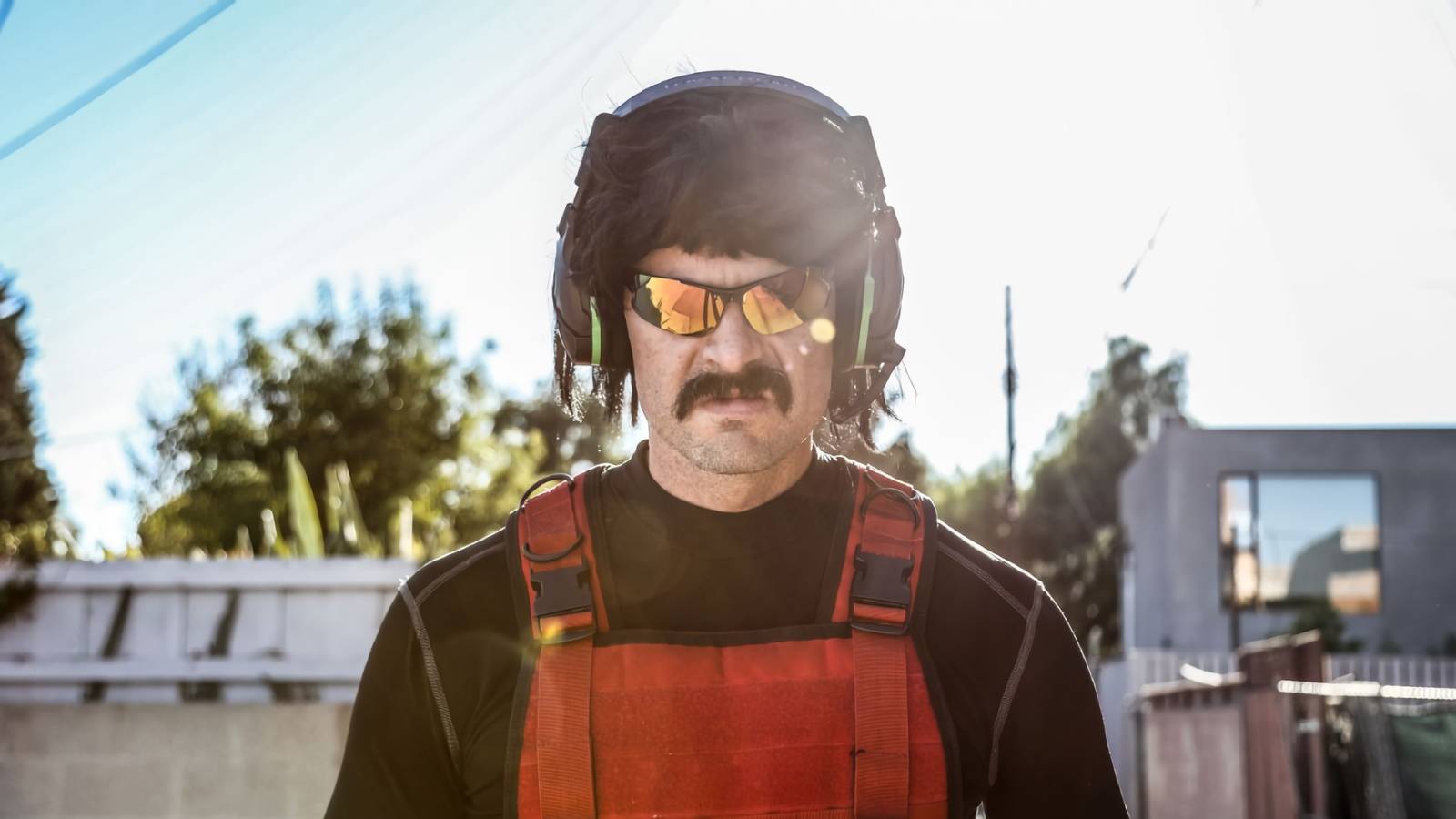 A photo of popular streamer Dr Disrespect.