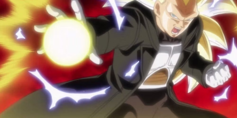 Super Saiyan 3 Vegeta from Dragon Ball Heroes