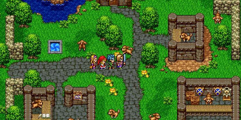 Dragon Quest 11 S Gameplay Forest